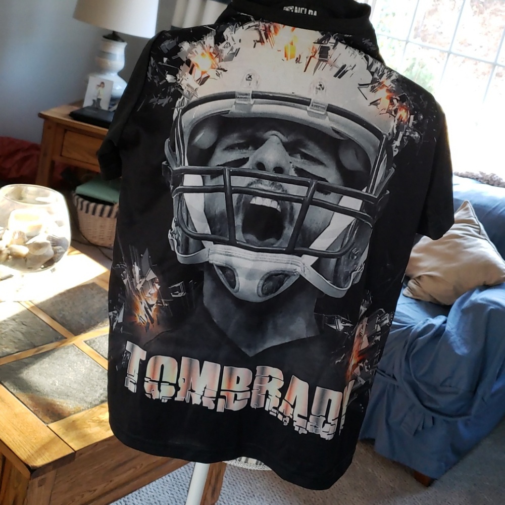 Tee with Tom Brady